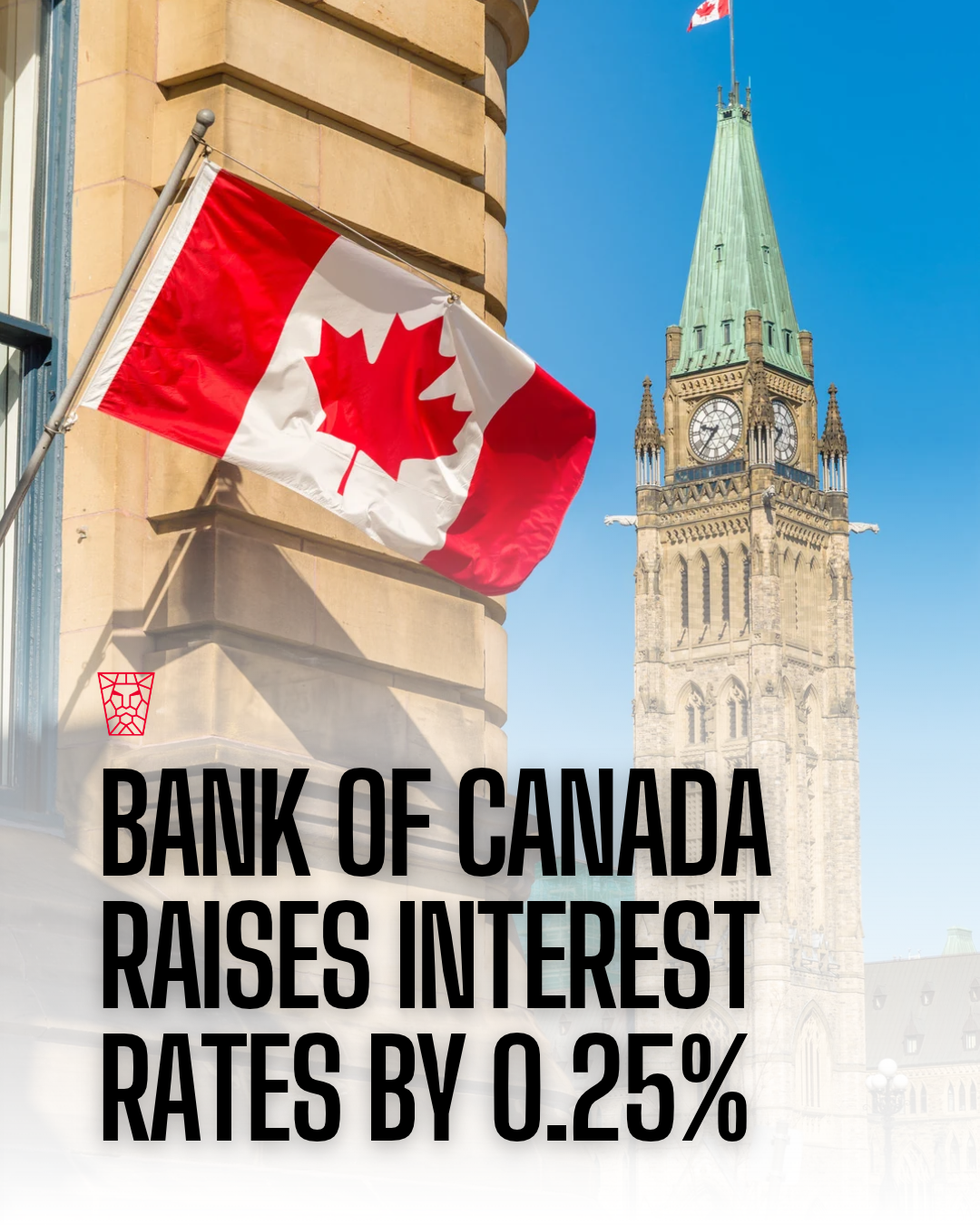 Bank of Canada Raises Interest Rates